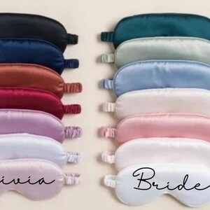 Augenmaske und Scrunchie im Set