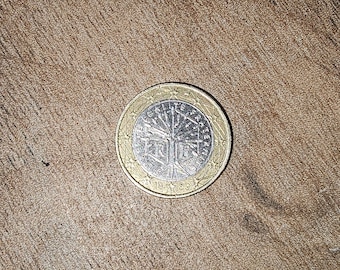 1 Euro Münze RF Frankreich 1999 Sehr selten