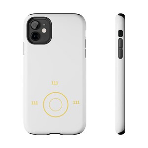 Minimal 111 Circle Phone Case | Tough Phone Cases