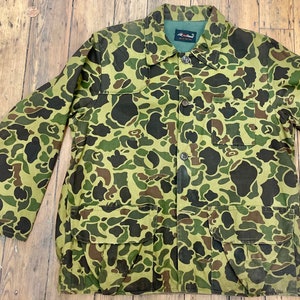 Redhead 1970s/80s Large Water-Resistant Camo Shooting Jacket