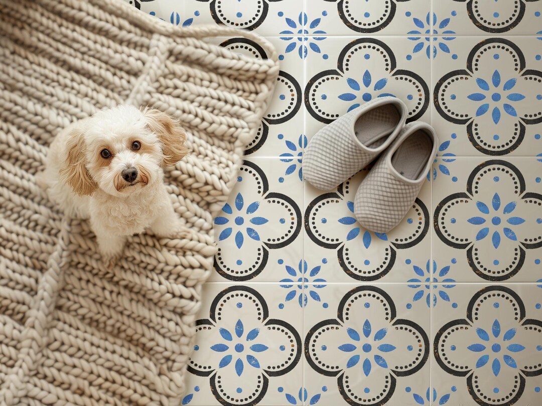 Moroccan Tile Stencil - Reusable Geometric Pattern for DIY Decor - Etsy