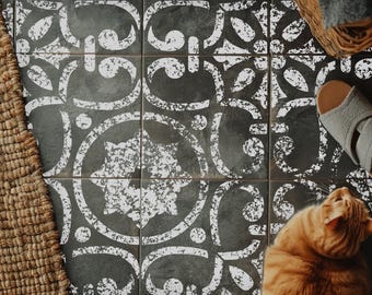 Moroccan Tile Wall Stencil: PL-14 Large Reusable Pattern for DIY Decor
