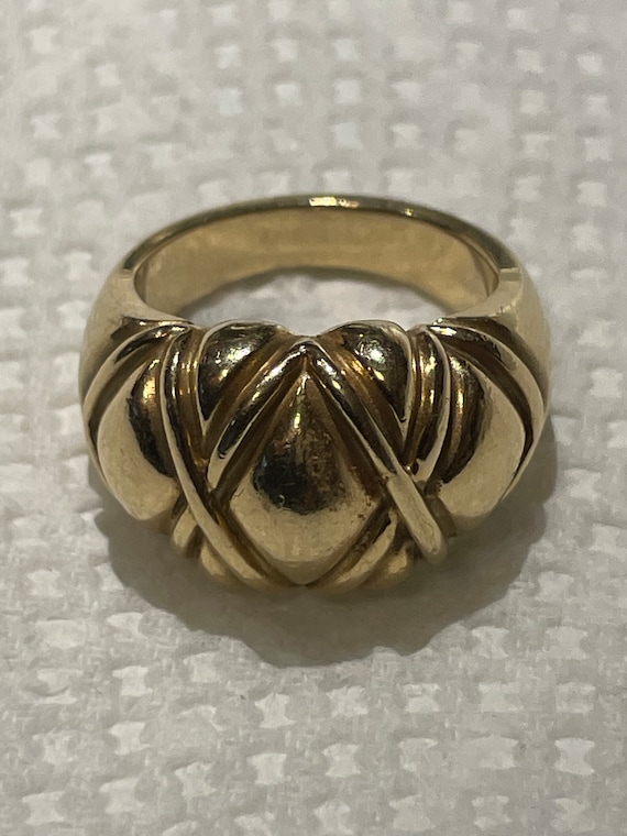 Henry Dankner 14k Solid Gold Ring - image 1