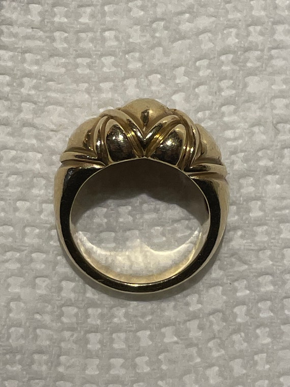 Henry Dankner 14k Solid Gold Ring - image 2