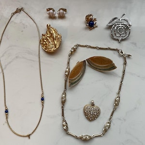 Vintage Jewelry Lot! Sarah Coventry, Avon, Alva Studios, Monet