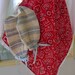 Hand Crafted, Unique,Apron & Britches Dish Cloths w/Poem, Western Bandana Pattern