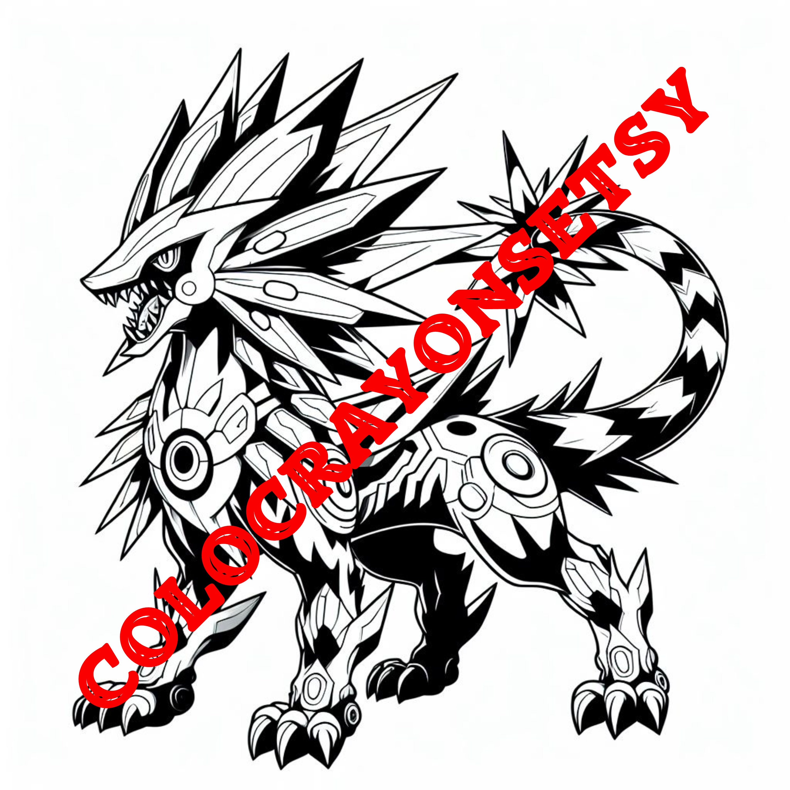 10 Unique Pokémon Fusion Coloring Pages for Dedicated Fans