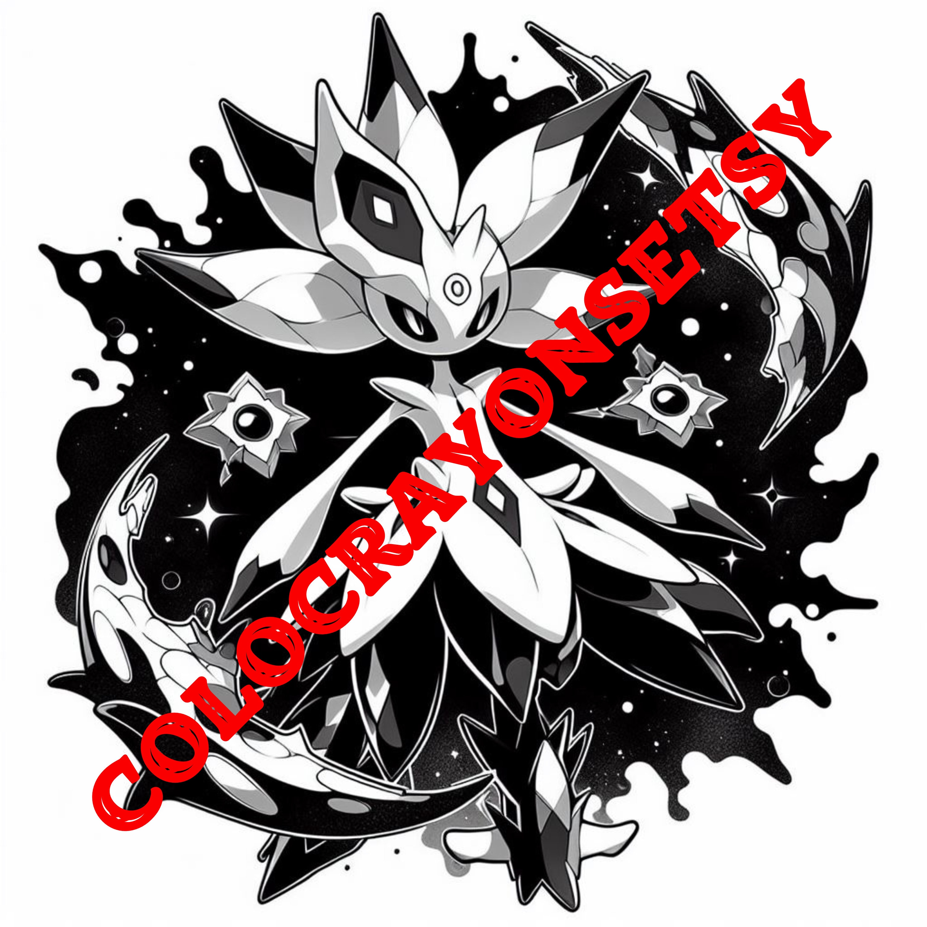 21 Legendary Pokemon Fusion Coloring Pages - Etsy