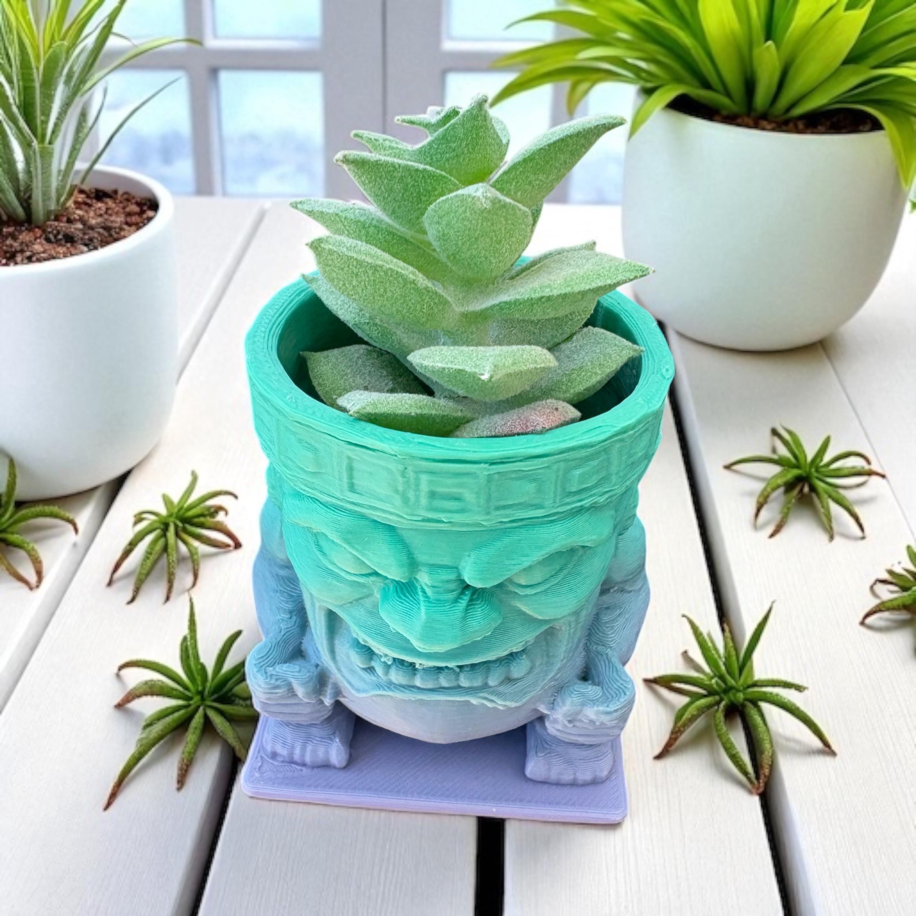 Tiki planter pot - Etsy 日本