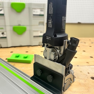 Festool Domino Guide Rail Connector Mount – DF 500 & DF 700 Compatible