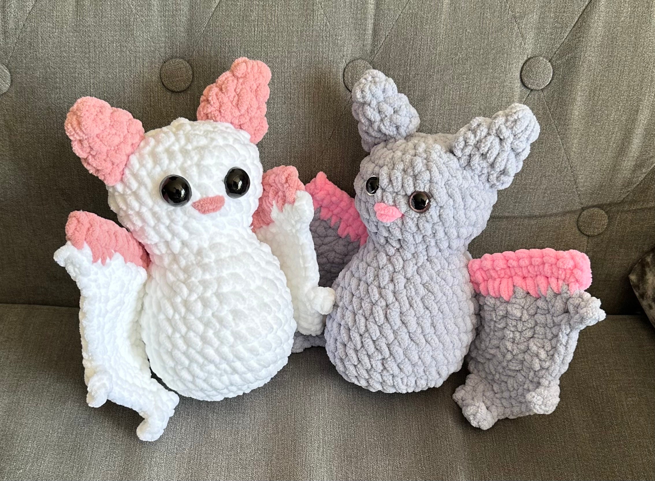 Crochet PDF Pattern - Fruit Bat - Low Sew - Easy Crochet - Amigurumi ...