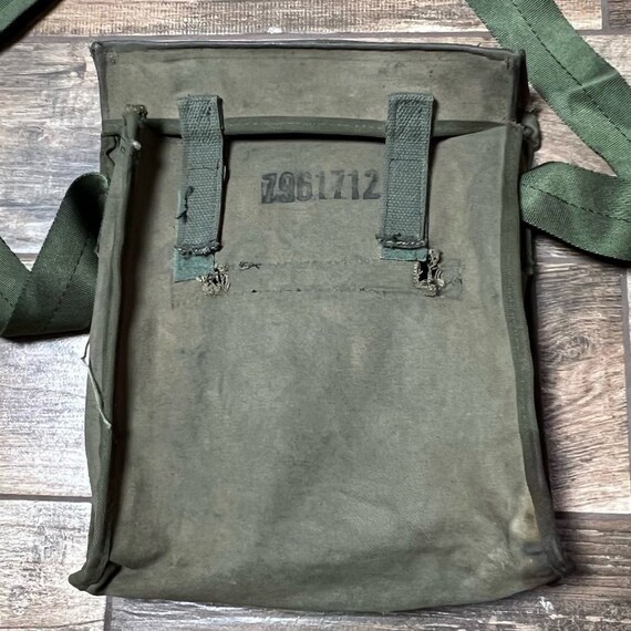 Vintage Army Crossbody Messenger Bag - image 2