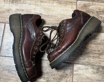 Dr Martens Y2K Vintage Doc Schuhe Leder Chunky Schuhe Damen Sz 8