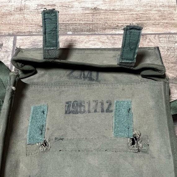 Vintage Army Crossbody Messenger Bag - image 3