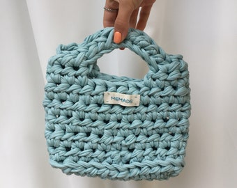 mini crochet bag