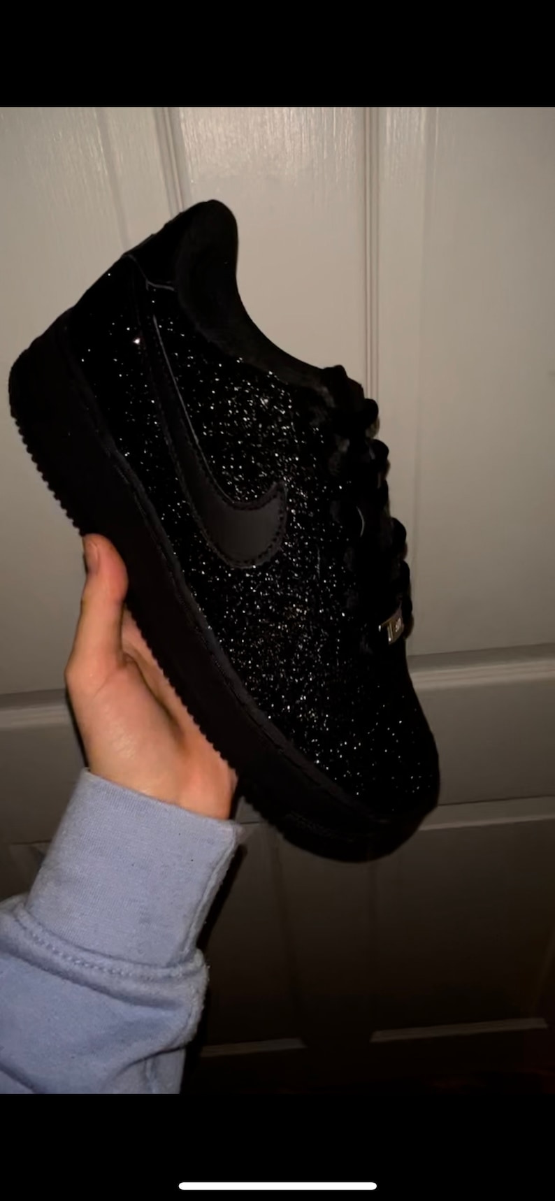 glitter air force 1 junior