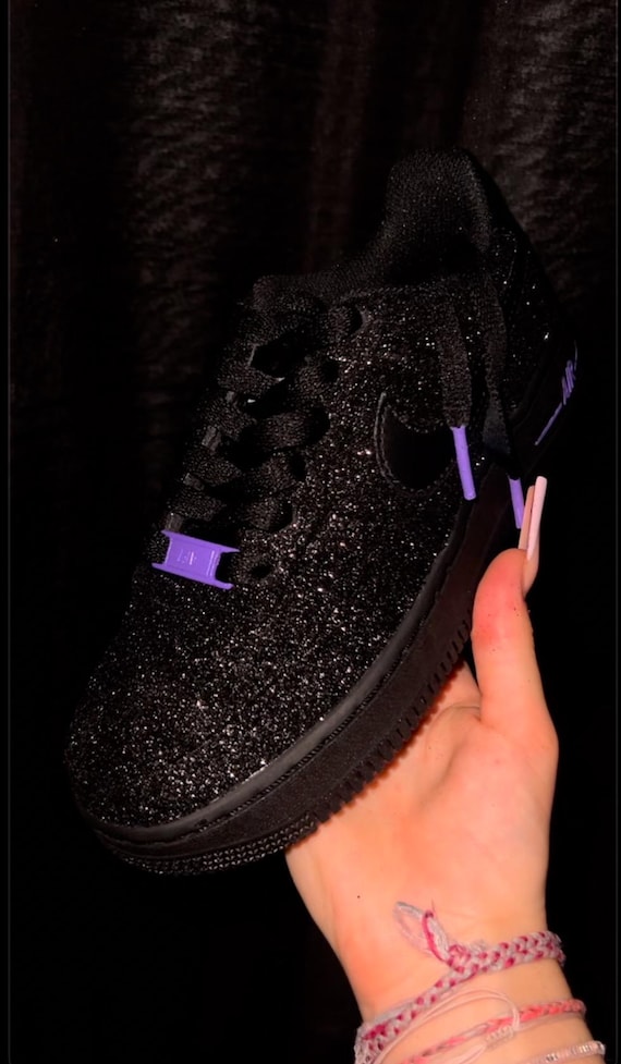 NIKE AIR FORCE 1 BLACK ヒステリックグラマー カスタム Nike Air Force 1 Black Custom Designing and detailing at its