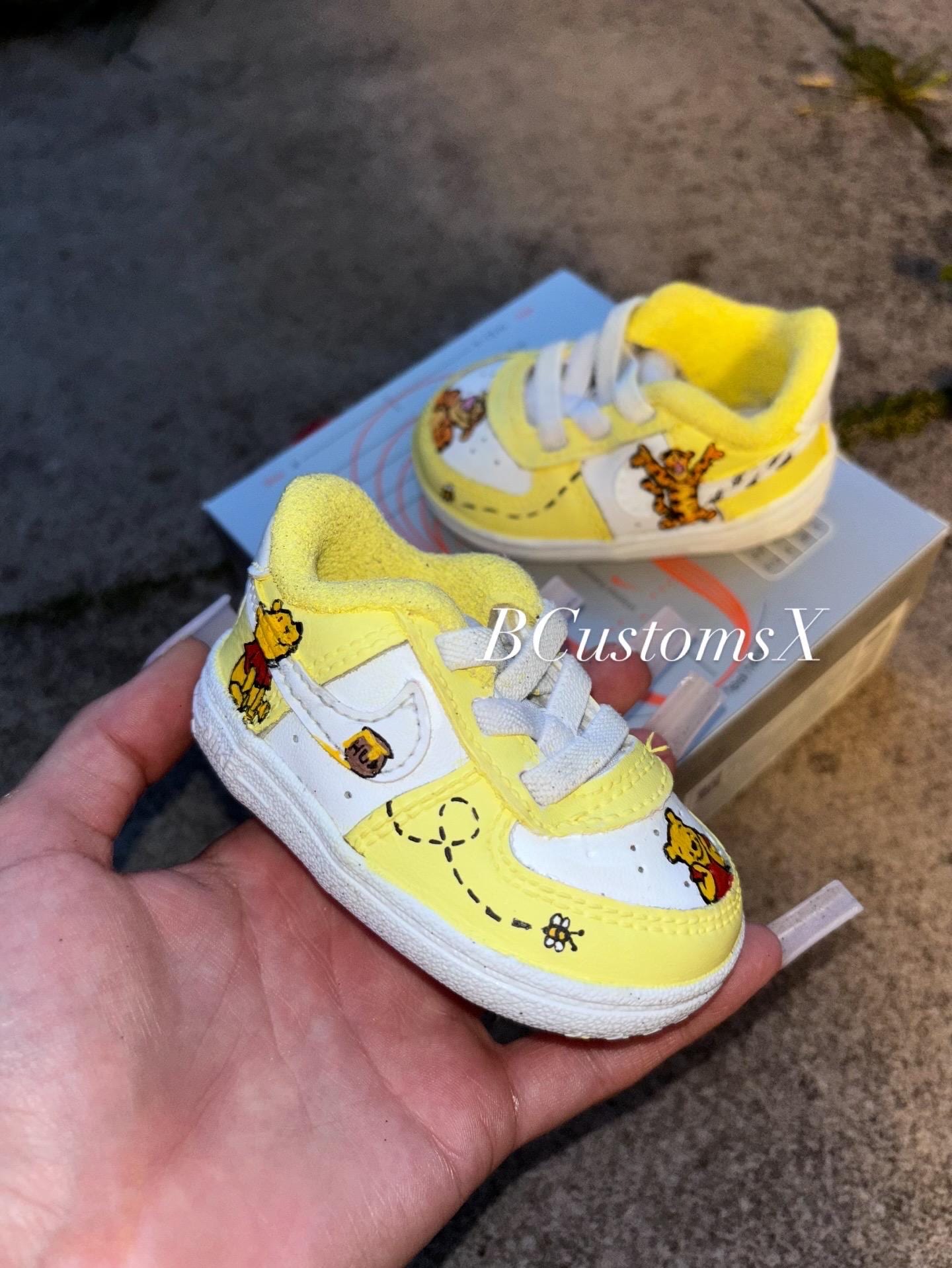 baby yellow air force 1