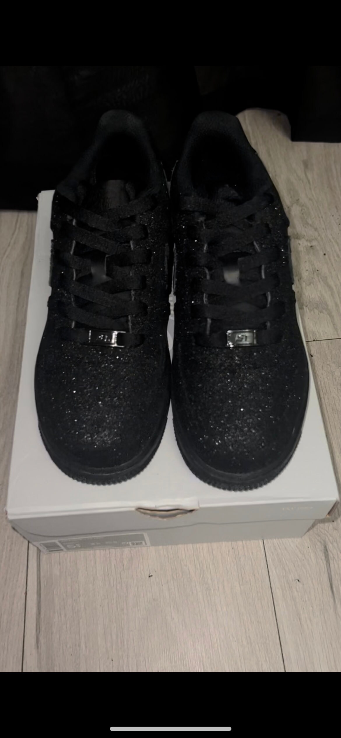 glitter air force 1 junior