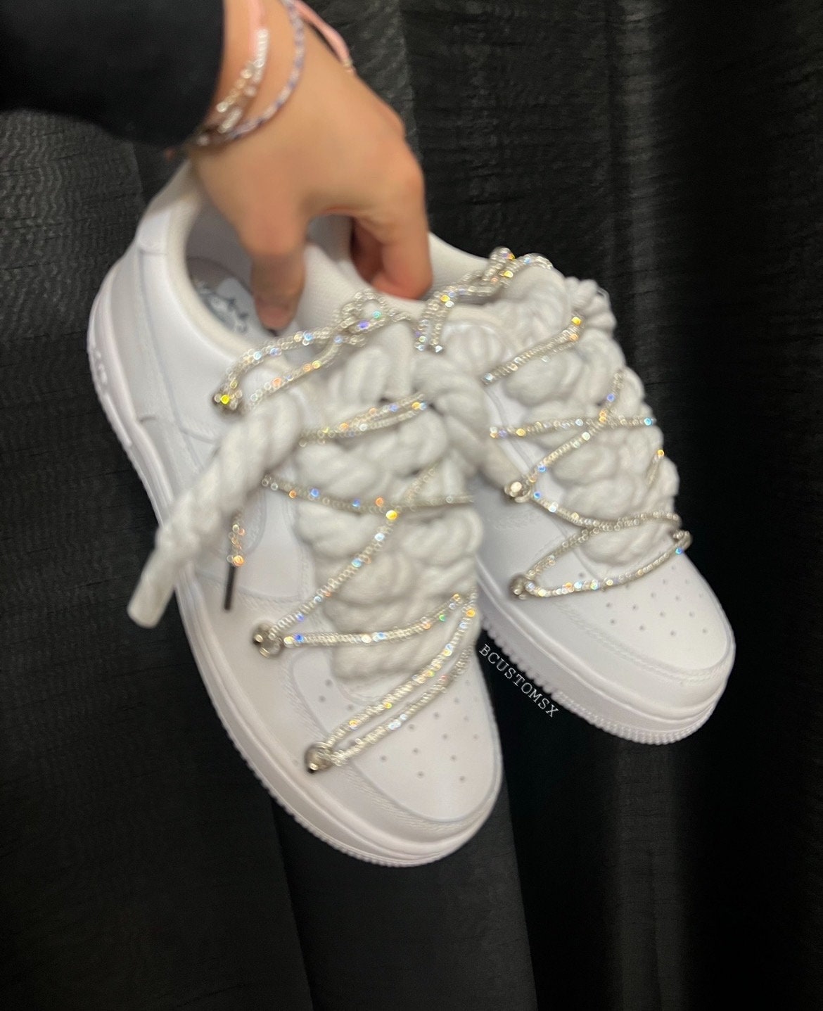 Rope lace airforces - Etsy 日本