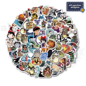 Totoro Studio Ghibli Anime Sticker / Decal Set - Collecting, Gift, 50 pcs.