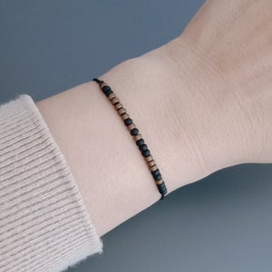 Set of 2 Custom Morse Code Bracelet, Personalized Morse Code Bracelet, Hidden Message Bracelet, Men and Women Bracelet, Friendship Bracelet