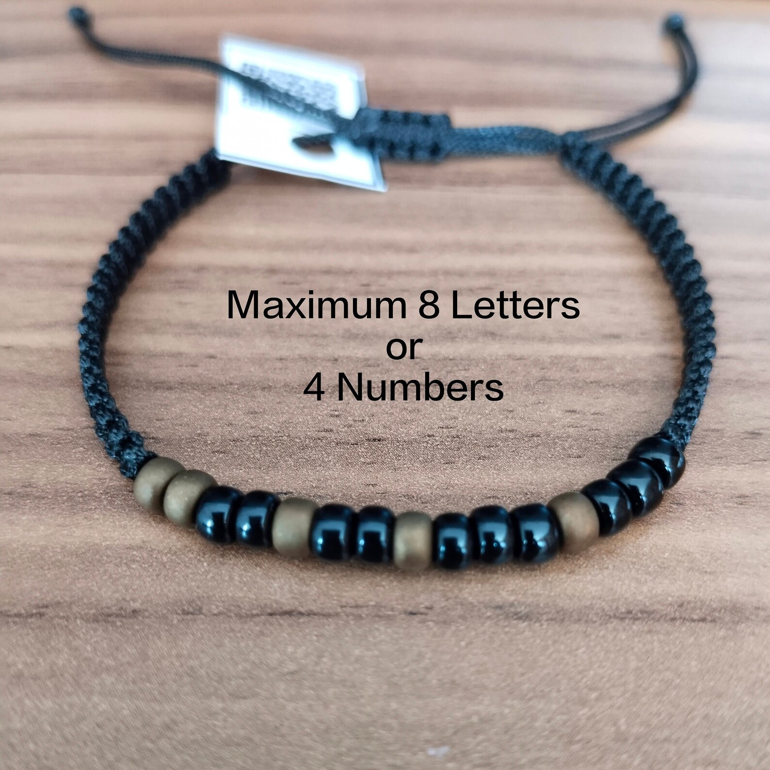 Custom Morse Code Bracelet, Personalized Matching Morse Code Bracelet ...