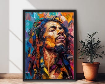 ボブ・マーリーの24x36ポスター - Etsy 日本