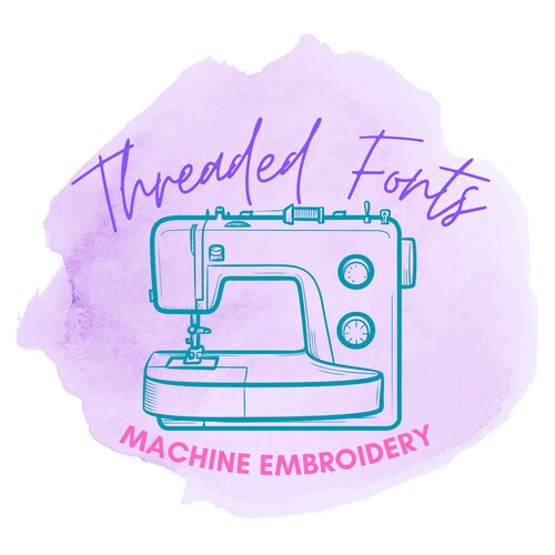 ThreadedFonts - Etsy