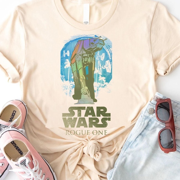 Vintage Disney Star Wars Shirt, Retro Star Wars Rogue One Tee, Galaxy's Edge Unisex T-shirt, WDW Disneyland Family Vacation Holiday Gift