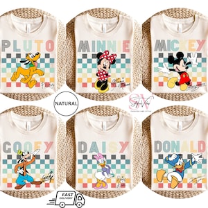 Disney All Characters Custom Shirts, Mickey And Friends Shirt, Disney Parks Shirt, Matching Family Vacation Tee, Disneyland Disneyworld Trip