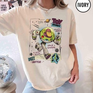 Vintage Buzz Lightyear Comfort Colors Shirt, Toy Story Shirt, Disney Shirt, Toy Story Birthday Shirt, Disney Pixar Shirt, Disney World Shirt