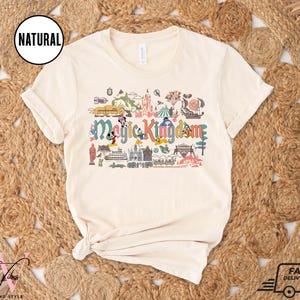 Retro Magic Kingdom Shirt, Vintage Magic Kingdom Tee, Family Vacation Shirt, Disney Family Shirts, Disney World Disneyland Girl Trip Shirt
