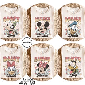 Vintage Disney Mickey And Friends Shirt, Mickey Mouse Shirt, Disney Vacation Shirt, Disneyland Trip Shirt, Magic Kingdom, Disneyworld Tee