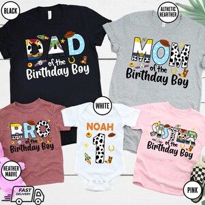 Toy Story Birthday Shirt, Custom Disney Birthday Boy Shirt, Toy Story Birthday Family Shirt, Custom Toy Story Shirt, Birthday Girl Gift Tee