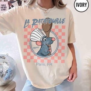 Retro Ratatouille Comfort Colors Shirt, Vintage Ratatouille Gusteau&#39;s Shirt, Remy Anyone Can Cook Tshirt, Little Chef Shirt, Remy Shirts