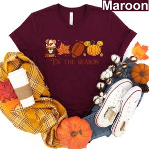 Tis The Season, Fall Coffee Shirt, Hot Coffee Shirt, Coffee Lovers Shirt, Fall Tee, Pumpkin Latte Drink, Thanksgiving, Pumpkin Spice Shirt
