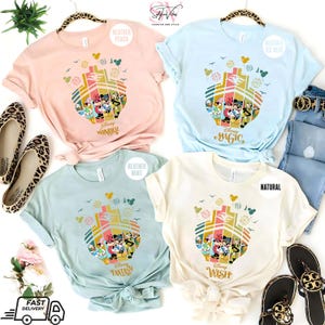 Vintage Micky und Freunde Sommer Kreuzfahrt 2025 Shirt, Disney Sommer Pause Shirts, Disney Cruise Passende Gruppe Shirt, Disney Familienurlaub