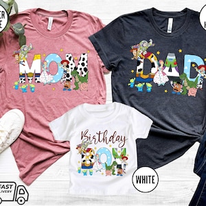 Toy Story Birthday Shirt, Disney Birthday Boy Shirt, Toy Story Birthday Family Shirt, Custom Toy Story Shirt, Birthday Girl Tee, Disney Trip