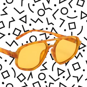 1970s Style Sunglasses, Square Vintage Sunglasses, Large Retro Eyewear, Ladies Sunglasses, Men Sunglasses, Women Sunglasses- Multiple Colors