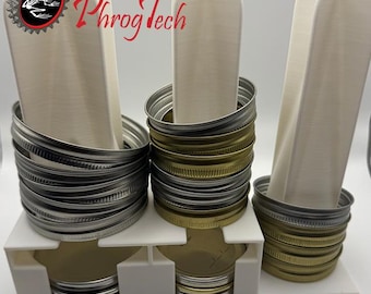 Mason Jar Lid Organizer | Canning Storage Solution