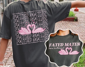 Bookish Tropes Reading Shirt | Fated Mates Romance Book Shirt | Romantasy Reader Gift