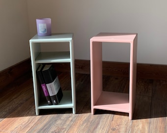 Small Bedside Table | 12 Colours Available | Modern Night Stand | Hand Painted Textured Finish | Stylish End Table | Kids Furniture