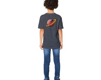 Planet tshirt for kids, Kids graphic tee, Cosmic t-shirt, Kids science shirt, Kids Planet tee, Space theme t-shirt, Kids space tee