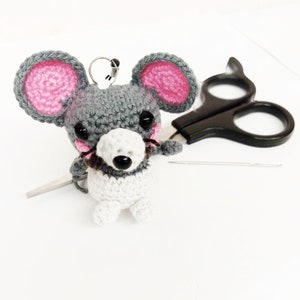 Handmade Mouse - Crochet - Amigurumi - Kiki the Little Mouse