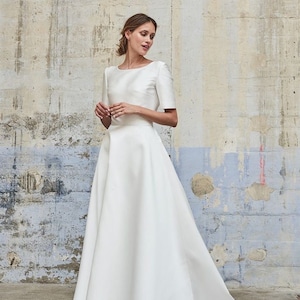 Robe de mariée élégante et moderne