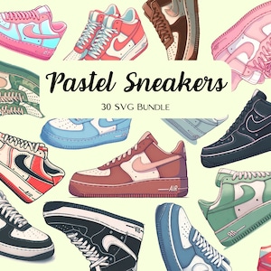 30 Hypebeast Sneakerhead Dripping Sneaker Art SVG Print, Unique Home Decor for Sneaker Lovers, Art Print Gift