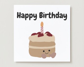 JellyCat Birthday card