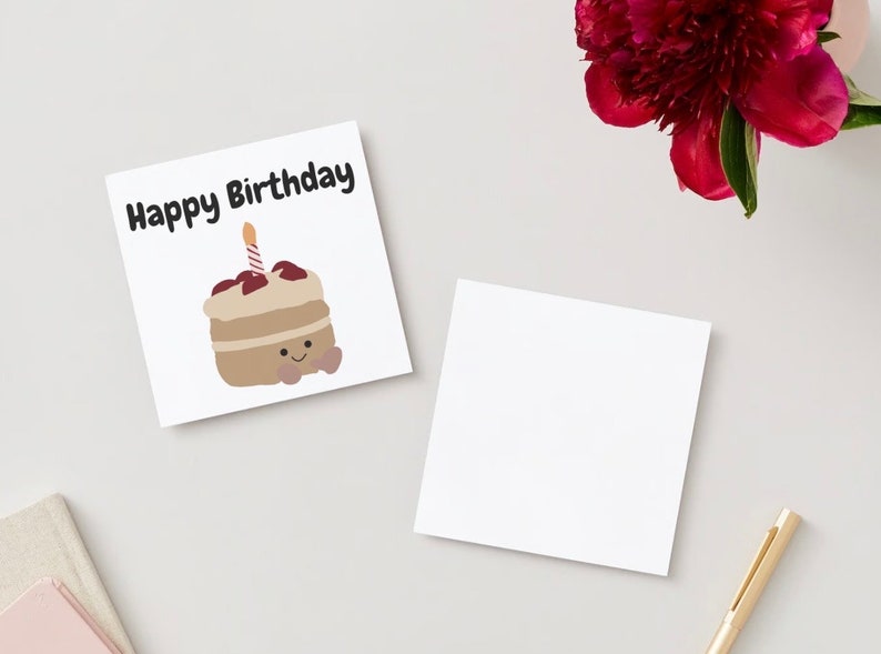 JellyCat Birthday card Bild 2