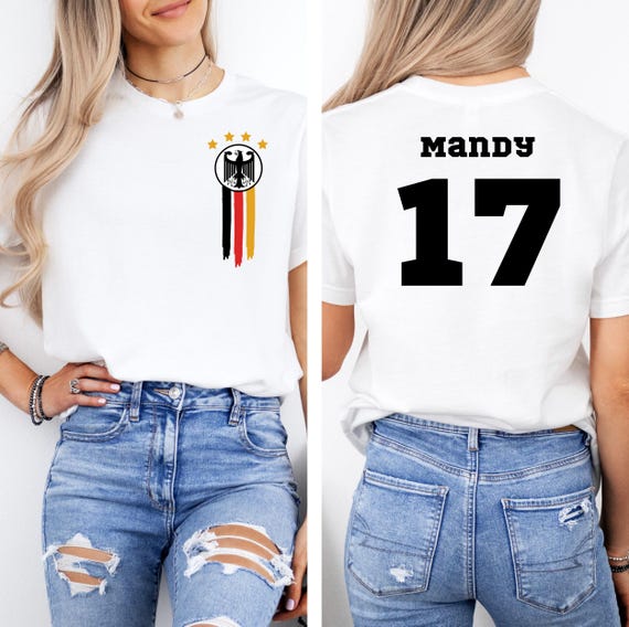 Maglia Germania 2024. Crea Con Il Tuo Nome E Numero